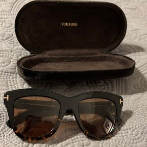 Tom Ford Julie Tortoise Shell Sunglasses